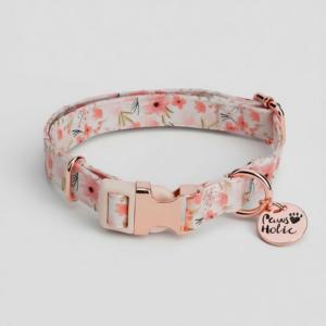 Collar para Perro Personalizado, Elegante, Moderno, con Estampado de Lujo, Ajustable, de Algodón Cómodo, Talla XS, Accesorio Duradero para Mascotas, Venta al Por Mayor - Product Image 1