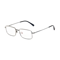 Gafas Ópticas Metálicas Cuadradas de Diseño Ligero y Flexible, Cómodas de Usar, Unisex, para Todas las Formas de Rostro, Envío Rápido