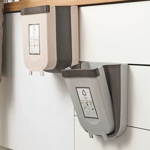 Hộ gia đình có thể gập lại treo tường đa chức năng Thùng rác - Product Image 5