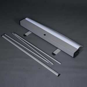 ستاند بانر قابل للطي معدني مخصص للعرض بسعر رخيص، بانر قابل للسحب من جانب واحد - Product Image 5