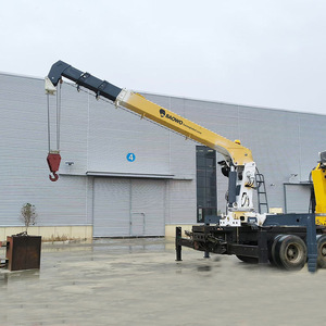 Grúa de Brazo Recto SqS250A-4 para Camiones, Capacidad de Elevación de 10T, Momento de Carga de 25Tm, Grúa de Servicio Pesado para Construcción y Logística - Product Image 3
