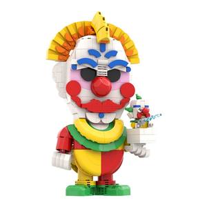 Funbuild-Blocs de Construction Personnalisés, <span class=keywords><strong>Mini</strong></span> Figurines, Clown Tueur de l'Espace, Jouet Modèle Amine Monstre - Product Image 2