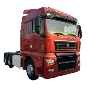 Sitrak Tractor Truck Heavy Duty 6X4 Aardgas Cng Tractor Vrachtwagens Met Duurzaam