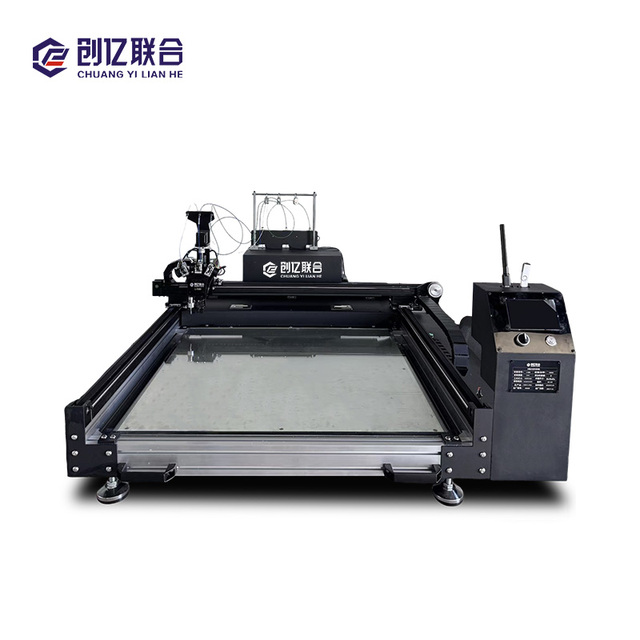 Commercial CY Union 3 Color Automatic 3D Channel Letter Printer With 800*800mm Working Area for Advertising Luminous Sign