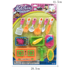 Cook King Kitchen Toys <b>Set</b> Plastic Pretend Play Cooking <b>Tools</b> For <b>Kids</b> Ages 2 4 Years Unisex - Product Image 3