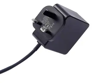 Pengisi daya AC tegangan ganda USB C 6 kaki untuk Nintendo Switch (mendukung Mode TV) Hitam