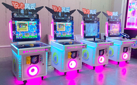 Machine de tir à monnayeur de haute qualité avec un design unique, un aspect éblouissant et une gameplay simple, adaptée aux enfants
