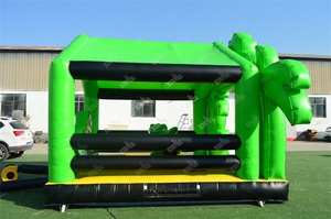 Sfida commerciale giochi della giungla gonfiabile dinosauro macchina da corsa gonfiabile Dino pazzo gioco di equitazione per la vendita - Product Image 6