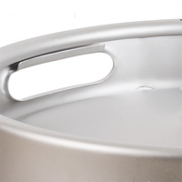 American Standard 10L Mini fût en acier inoxydable 304 Homebrew Fresh-Brewed Craft Beer Barrel Well-Type Plate-Type Design