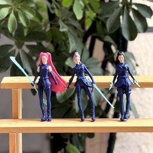 Figura Decorativa de PVC de la Serie Cazadora de Demonios, Muñeca Hecha a Mano de Moda para Mujer, Adorno para Consola Central de Coche - Product Image 2