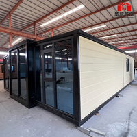 Lujo 20 pies Envío Tiny2 3 Dormitorio 40 pies Contenedor expandible Casas prefabricadas Hecho en China