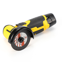 Meuleuse d'angle sans fil professionnelle industrielle 220-240V à moteur en cuivre, haute vitesse, mini, rechargeable, pour bricolage et polissage