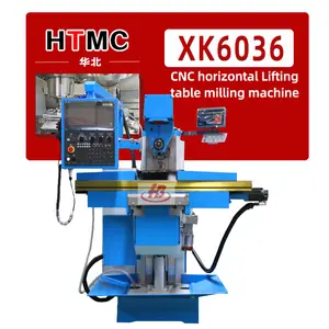 Horizontal CNC milling machine xk6036 machine milling slot milling plane