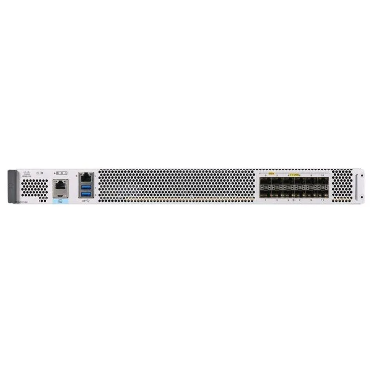 Yeni C8500L-8S4X C8500 serisi 4x SFP + ve 8x SFP 4x10GE 8x1GE yönetim ağı kurumsal yönlendirici