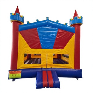 Château gonflable commercial pour enfants, qualité professionnelle, 13x13, petit château gonflable - Product Image 1