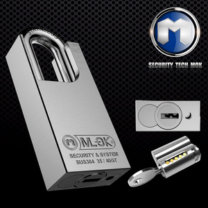 MOK 40mm pas cher en acier inoxydable clé principale extérieure résistant aux intempéries cadenas <span class=keywords><strong>pour</strong></span> <span class=keywords><strong>casier</strong></span> - Product Image 4