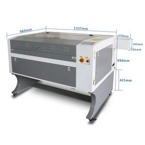 Nueva máquina de corte y grabado láser de CO2 Co2 <span class=keywords><strong>Cnc</strong></span> Laser Lazer Cutter Grabador láser Máquina de grabado de madera de cuero 50W/60W/100W - Product Image 2