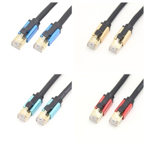 Cable <span class=keywords><strong>LAN</strong></span> Cat8 Resistente a la Intemperie ANNXIN, 2000MHz, 40Gbps, 26AWG OFC con Cable Ethernet RJ45 Chapado en Oro para Centro de Datos y Hogar Inteligente - Product Image 5