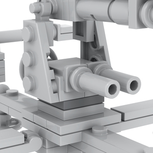 NUEVO Juguete de Bloques de Construcción de Armas de Batalla, Artillería <span class=keywords><strong>Alemana</strong></span> de la Segunda <span class=keywords><strong>Guerra</strong></span> Mundial, Accesorios de Escena Militar MOC para Niños - Product Image 5