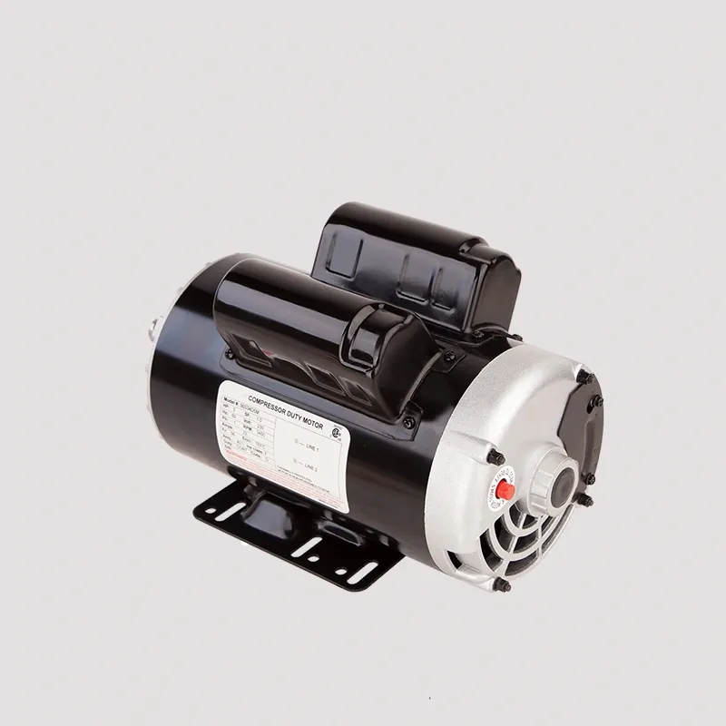 NEMA ضاغط الهواء القياسي موتور الكهربائي 5HP 3600 دورة في الدقيقة 208-230V إطار مرحلة واحدة 184T ضاغط الهواء