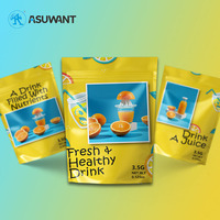 Sachet anti-odeur pochette debout zip-lock emballage comestible gommeux imprimé personnalisé 3.5 sacs en mylar