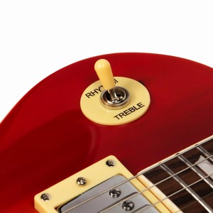 Kit complet de guitare électrique LP pour débutants, style <span class=keywords><strong>Les</strong></span> <span class=keywords><strong>Paul</strong></span>, guitare en bois massif avec sac, sangle et câble, ensemble de démarrage tout-en-un - Product Image 5