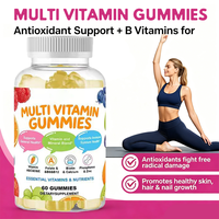 Produit très vendu, gommes multivitaminées, améliorent l'immunité, bon pour la santé, complément alimentaire sain