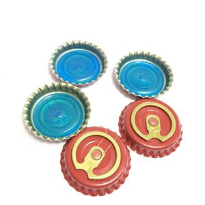 Tapa Corona Roja con Anillo de Apertura Fácil, Precio al por Mayor, Material de Hojalata de 26mm, para Botellas de Vino - Product Image 3