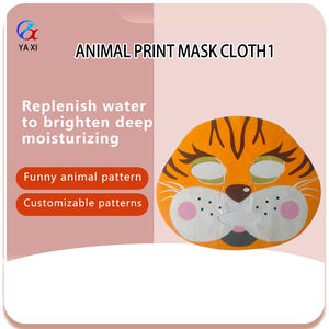 Y154-12 หน้ากากอนามัยลายเสือ ตลก น่ารัก ตัวการ์ตูนสัตว์  ปรับแต่งลวดลายได้ ผลิตจากผ้าใยพืช - Product Image 3