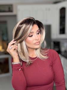 Peluca de Cabello Sintético con Ondas Cortas Bob 2026, Estilo Libre, con Encaje 13x4, Línea de Cabello Natural, Resistente al Calor, para Fiestas - Product Image 3