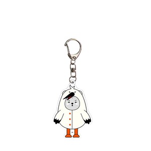 Spot Star Cartoon Doll PVC Plastic UV Printing Key Chain Schoolbag Pendant Fashion Trend Souvenir Accessories - Product Image 4