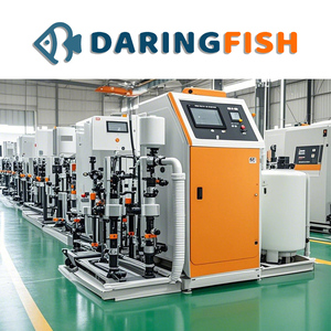 DaringFish Machine Intégrée Entièrement Automatique pour l'Apport d'Engrais en Eau, Motorisée et Intelligente, pour l'Agriculture IoT, Système d'Arrosage Goutte-à-Goutte/Par Aspersion pour Vergers - Product Image 3