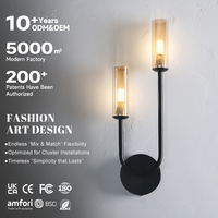 Lampe murale LED moderne pour la décoration de la chambre à coucher, du salon, du couloir, du restaurant, éclairage d'ambiance