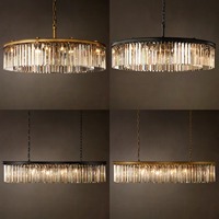 Grand lustre d'escalier sur mesure en verre de Murano, 9,6 mètres de haut, pour projet hôtelier, entrée à plafond haut
