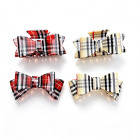 Épingle à cheveux en acétate à motif damier style universitaire Fanxing personnalisée pour femmes, idéale pour les fêtes et l'usage quotidien, accessoires capillaires de haute qualité en gros
