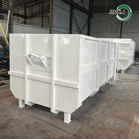 Conteneur à benne basculante RNKJ personnalisable, best-seller, 6-40 m³, grande benne à ordures, bac à déchets, conteneur à roulettes