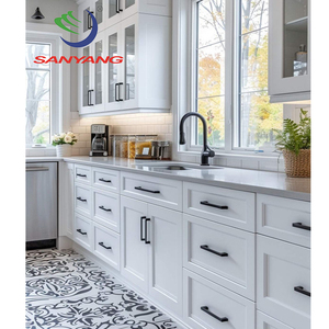 Venta al por mayor de armarios de cocina Muebles Para La Casa Muebles de cocina de madera listos para montar MDF cocina remodelación de fábrica - Product Image 3