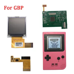 LCD modifikasyon kiti ekran arka işık değiştirme seti Nintendo GBP GBC konsolu LCD ekran için SNK NGPC gamepad aksesuarları