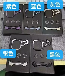 Custodia moderna in alluminio antiurto per IPhone 13 14 serie 15 in lega di alluminio pad angolare custodia per telefono paraurti protezione dello schermo - Product Image 4