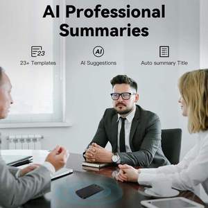 Nouveau Enregistreur Vocal Intelligent IA 2026 : Enregistrement d'appels en temps réel vers du texte, longue autonomie, idéal pour les réunions, l'apprentissage, les affaires et l'éducation - Product Image 2