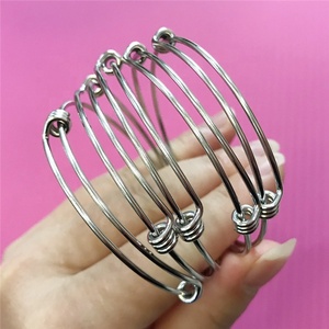 <span class=keywords><strong>Express</strong></span> Offre Spéciale cool conception unisexe argent plaqué haut poli 1.6mm en acier inoxydable va-et-vient bracelet - Product Image 6
