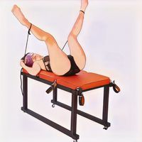 SM Sex Flirt Bett Japanischer BDSM-Fesselrahmen Holzpferdstuhl Tigerbank Sexstuhl für Frauen Möbel