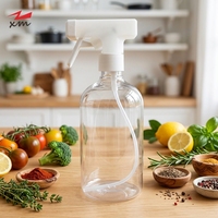 Pulvérisateur inversé 24OZ avec gâchette PET pour mousse et brume, bouteille de désinfection, d'eau, pour jardin, désodorisant, nettoyage, cuisine