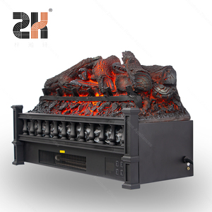 <span class=keywords><strong>Chimenea</strong></span> eléctrica de troncos calentada portátil de 26 pulgadas de alta calidad con <span class=keywords><strong>efecto</strong></span> de disparo de simulación - Product Image 5