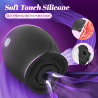 Vibrateur en forme de rose rechargeable par USB pour elle, jouet de plaisir silencieux en silicone pour femmes