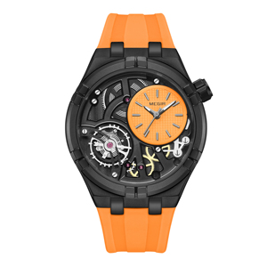 Reloj Deportivo de Lujo para Hombre, Correa de Silicona Impermeable de Alta Calidad, Manecillas Luminosas de Cuarzo, Diseño Hueco - Product Image 2