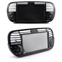 Autoradio Android pour Fiat 500 2007-2015, lecteur multimédia, Carplay sans fil, Auto BT, GPS, navigation, unité principale