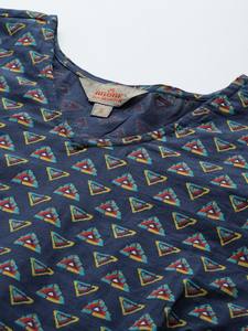 Mujer Motivos étnicos Impreso Kurta - Product Image 3