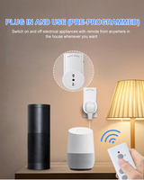 Prise de télécommande sans fil standard italienne de haute qualité prise de courant intelligente pour maison intelligente