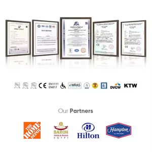 Cabezal de Ducha de Alta Presión de Acero Inoxidable con una Sola Manija, Rociador de Agua Manual Tipo Lluvia, Accesorios de Baño para Uso en Hoteles - Product Image 6